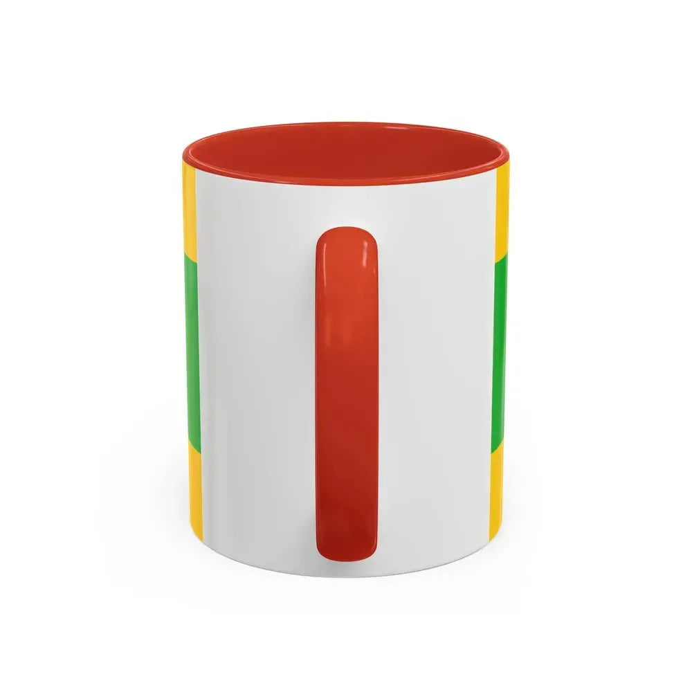 Flag of Greiz Germany - Accent Coffee Mug - Go Mug Yourself