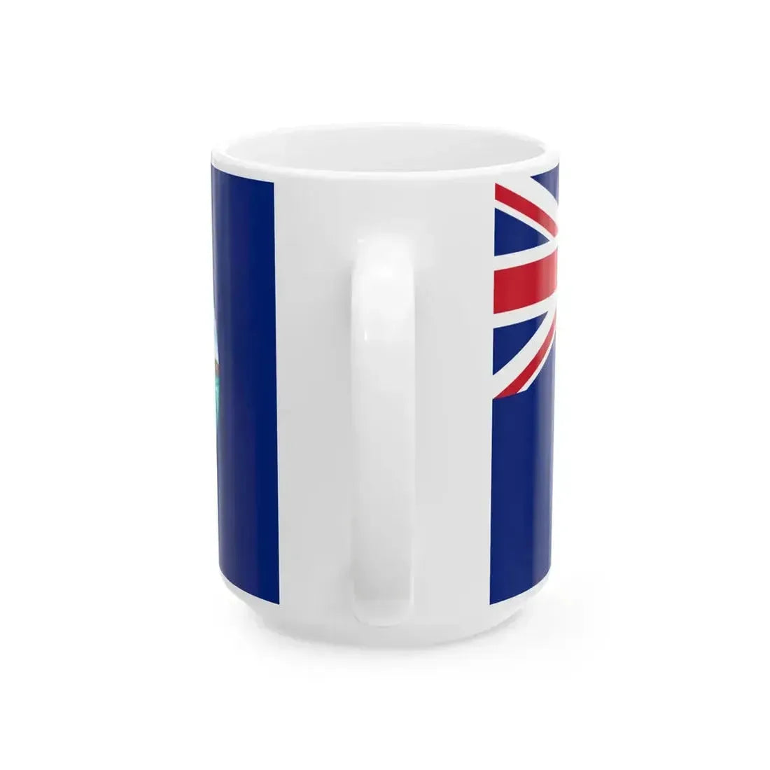 Flag of Grenada 1903-1967 (Grenada) White Coffee Mug - Go Mug Yourself
