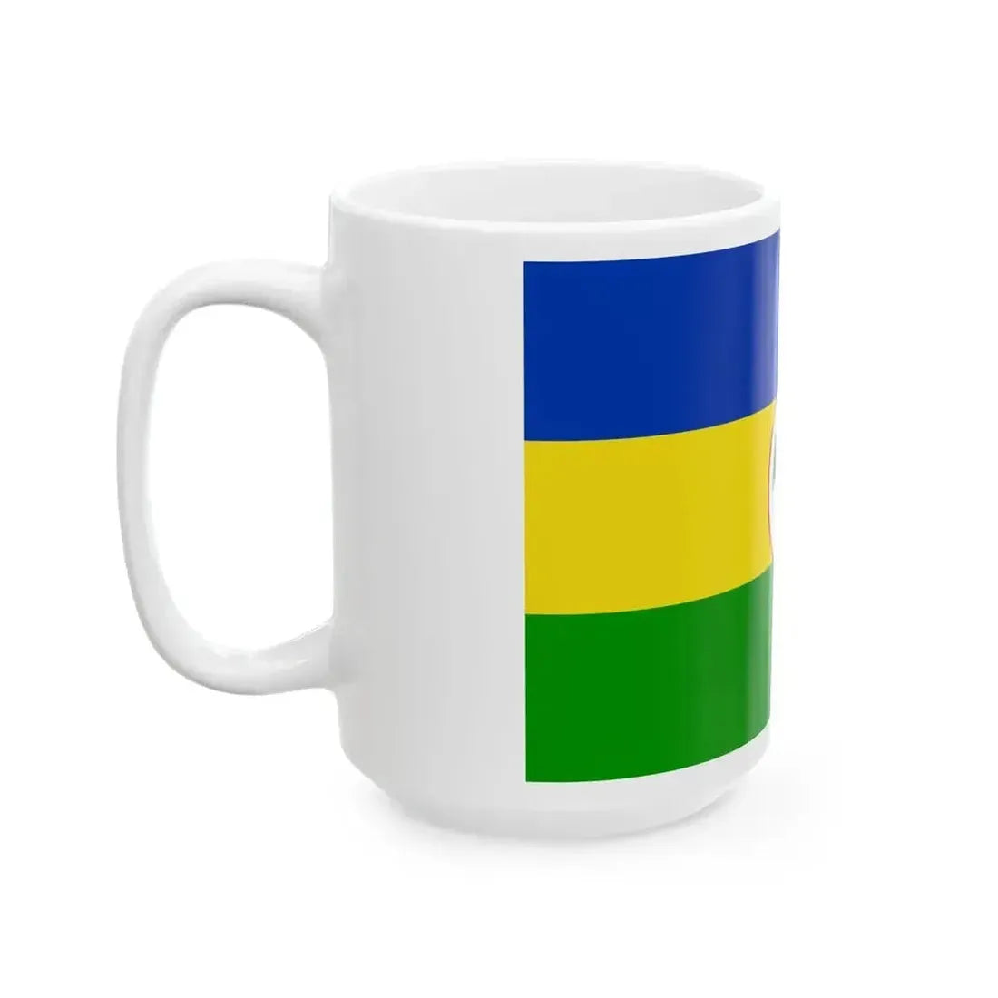 Flag of Grenada 1967-1974 (Grenada) White Coffee Mug - Go Mug Yourself