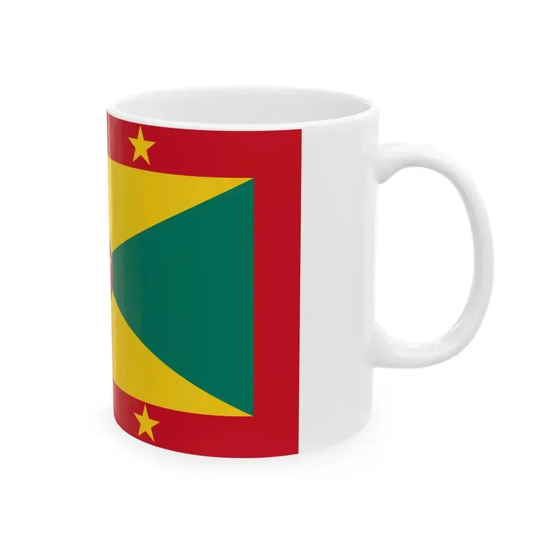 Flag of Grenada (Grenada) White Coffee Mug - Go Mug Yourself