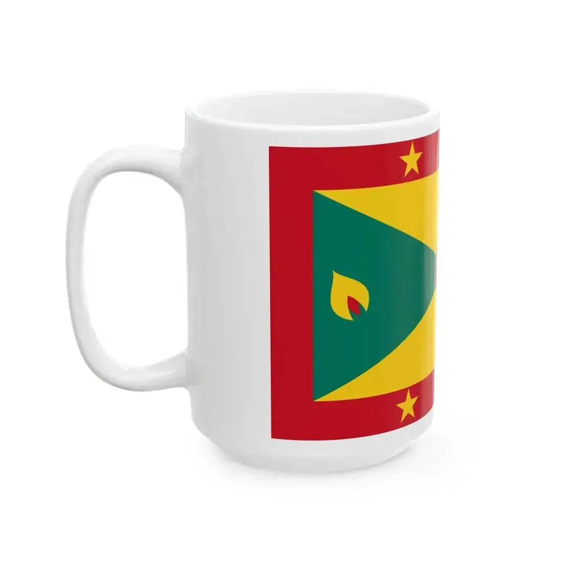 Flag of Grenada (Grenada) White Coffee Mug - Go Mug Yourself