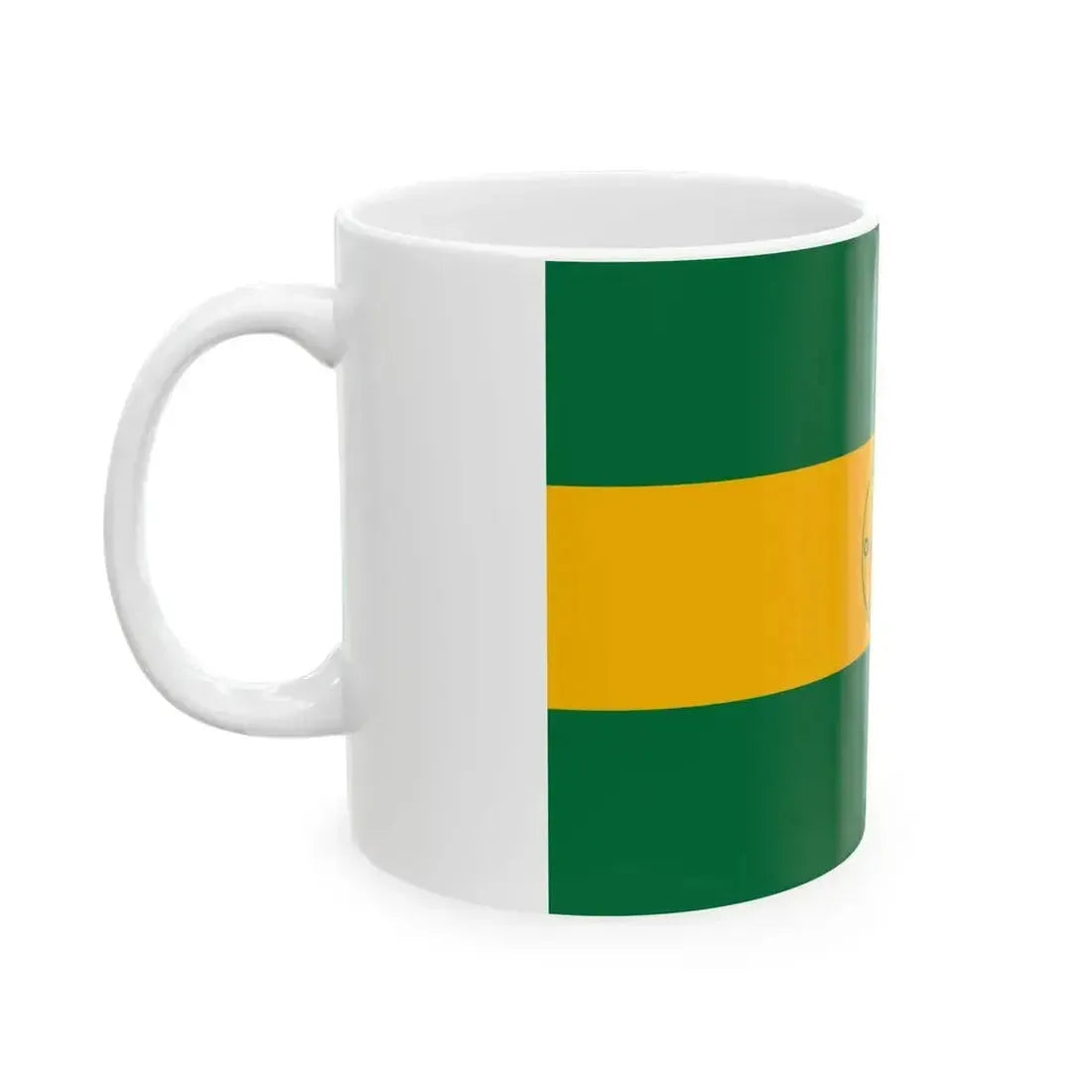 Flag of Gretna Louisiana (United States) White Coffee Mug - Go Mug Yourself