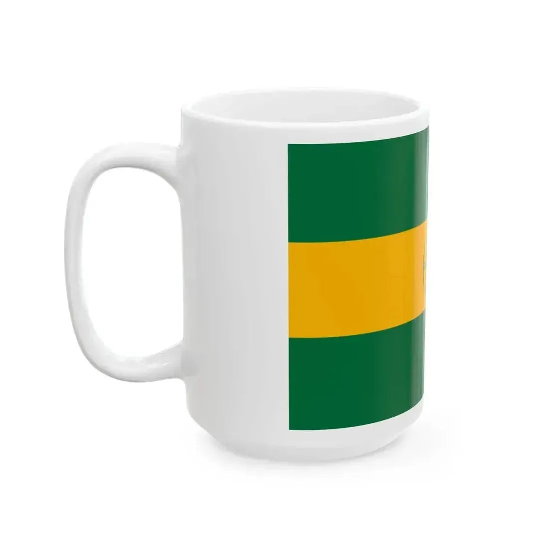 Flag of Gretna Louisiana (United States) White Coffee Mug - Go Mug Yourself