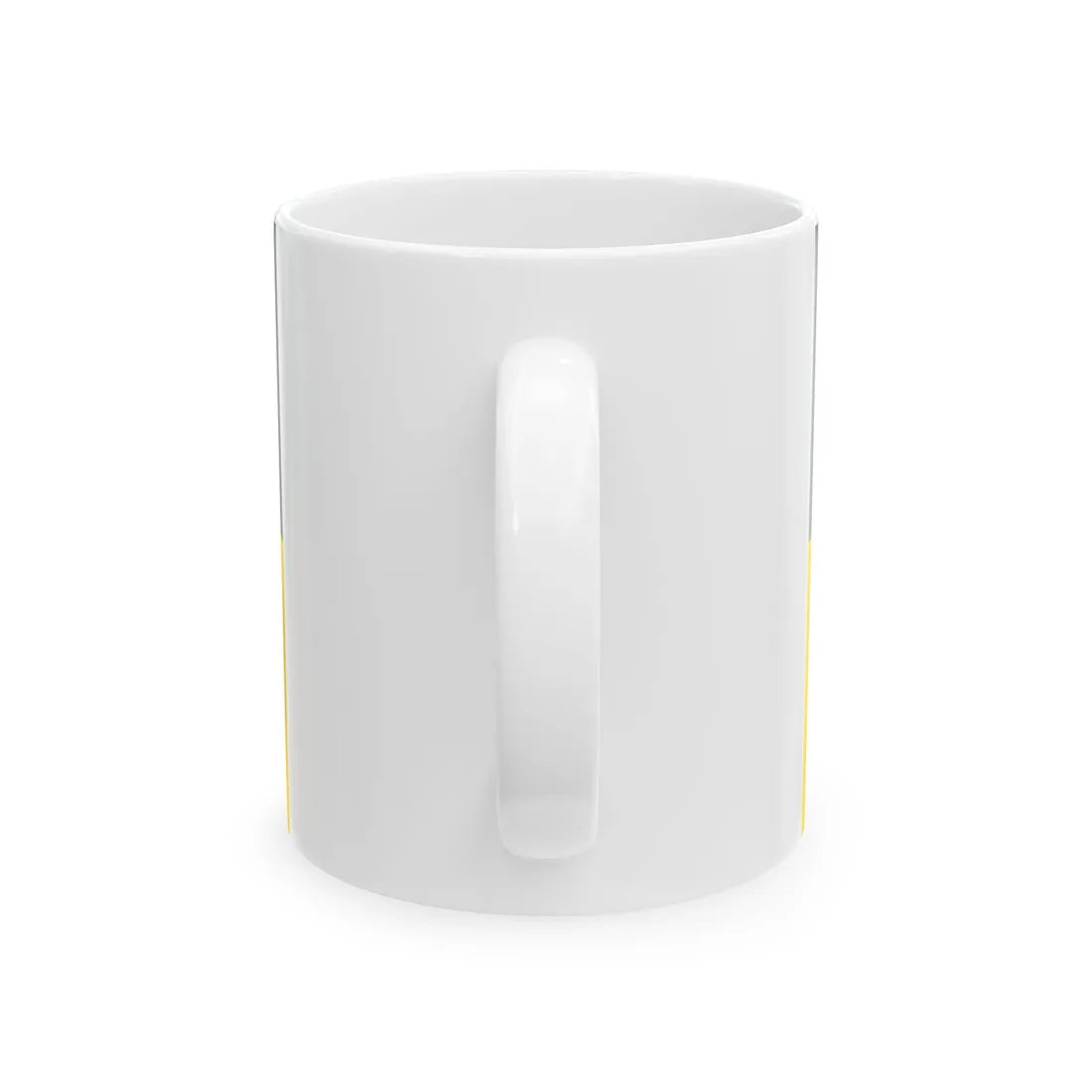 Flag of Grey Ukraine 2 (Ukraine) White Coffee Mug - Go Mug Yourself