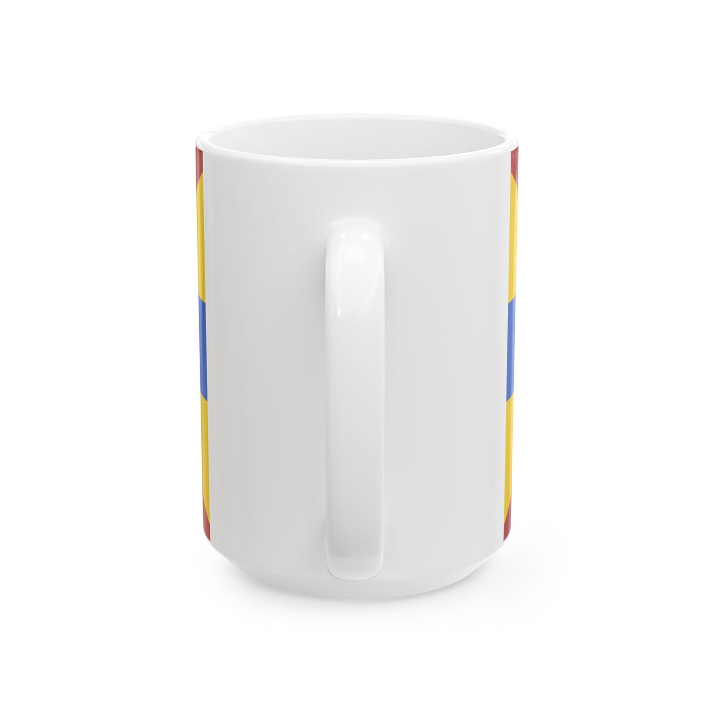 Flag of Grimbergen (Belgium) White Coffee Mug-Go Mug Yourself