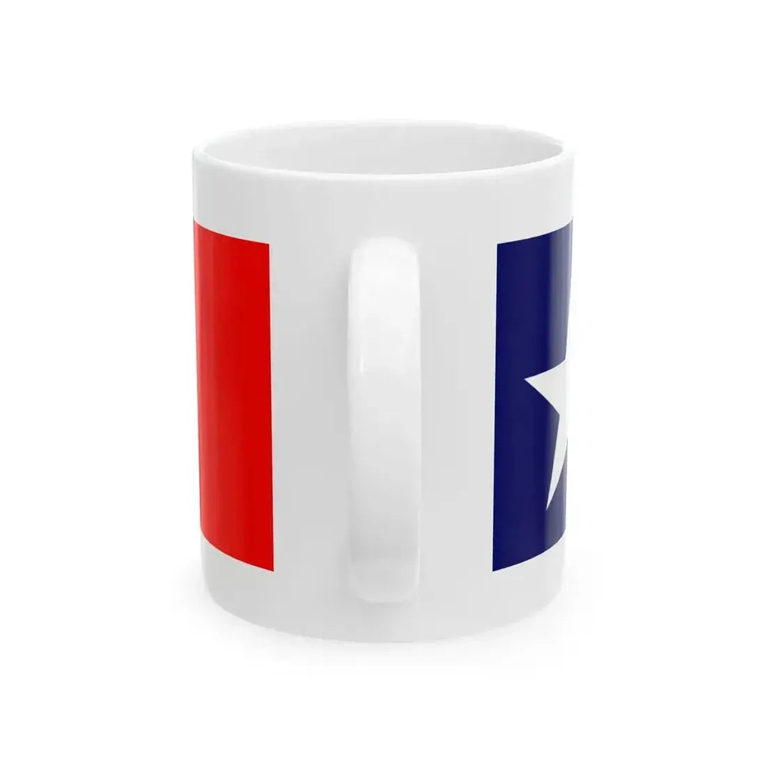 Flag of Grimes County Texas (United States) White Coffee Mug - Go Mug Yourself
