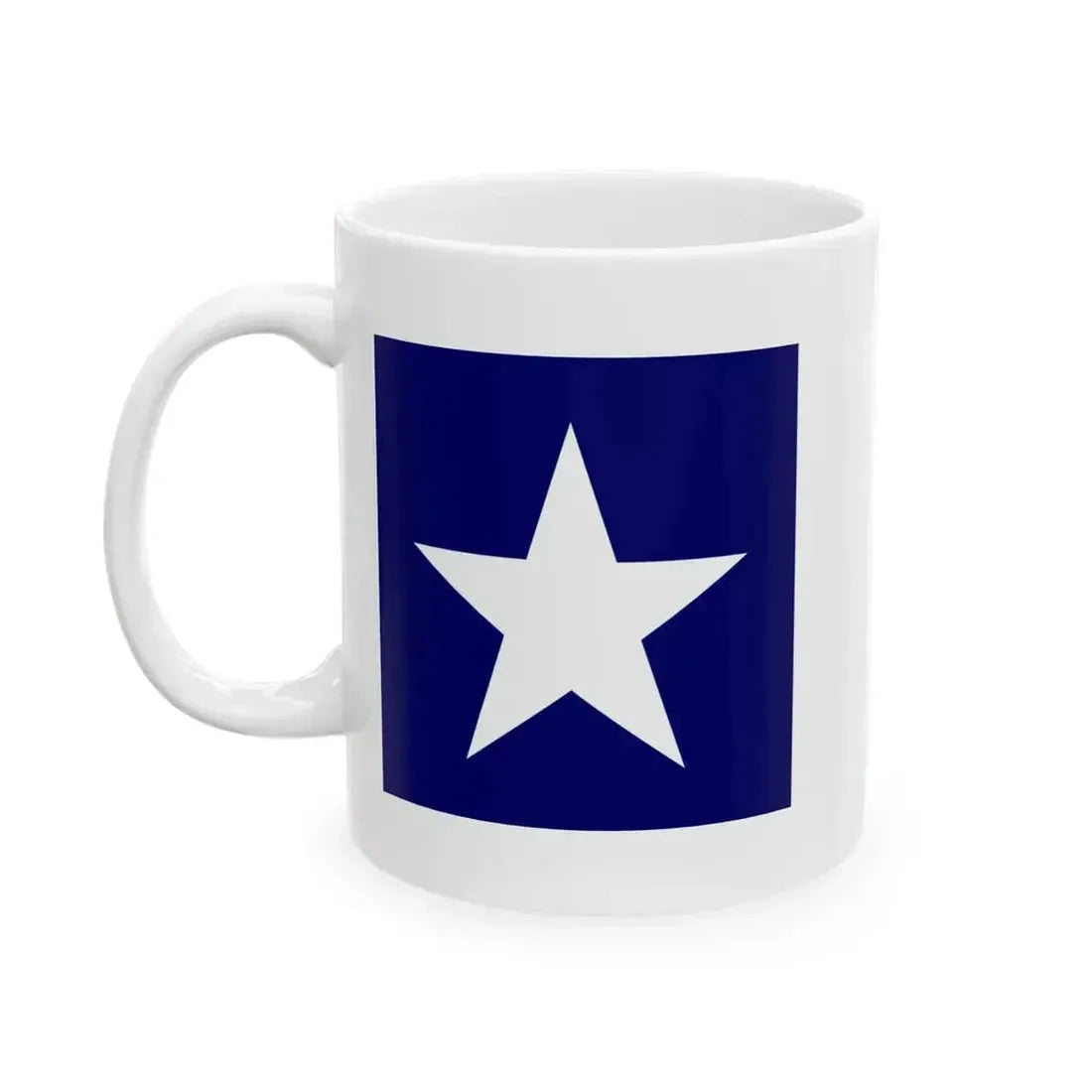 Flag of Grimes County Texas (United States) White Coffee Mug - Go Mug Yourself