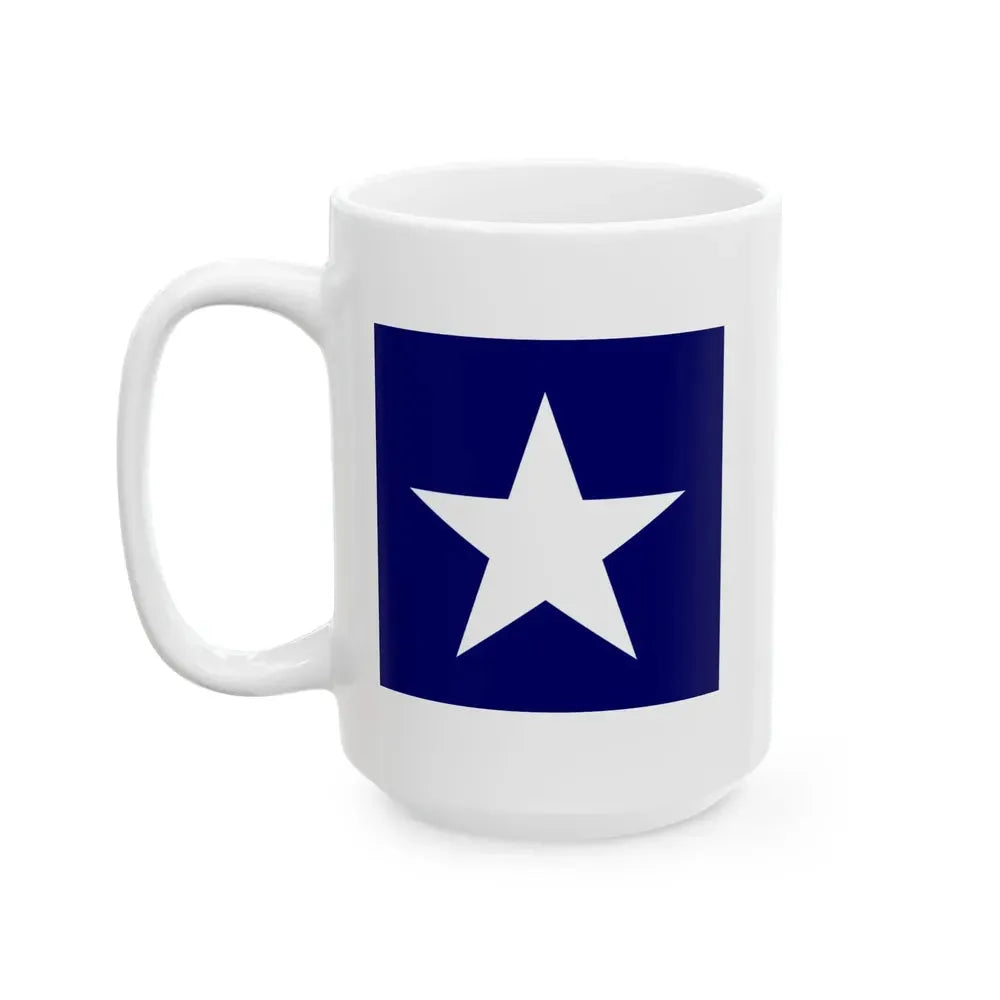 Flag of Grimes County Texas (United States) White Coffee Mug - Go Mug Yourself