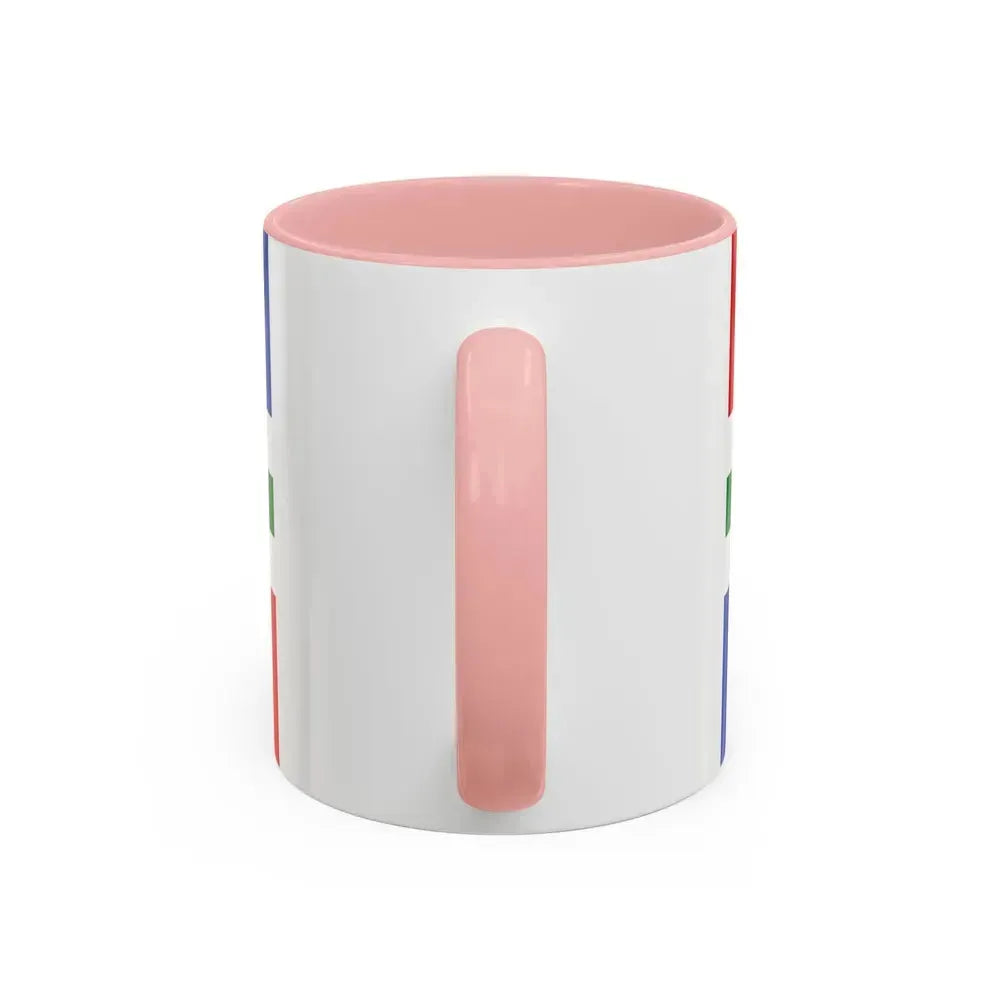 Flag of Groningen Netherlands - Accent Coffee Mug - Go Mug Yourself