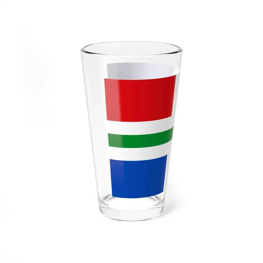 Flag of Groningen Netherlands - Pint Glass 16oz - Go Mug Yourself