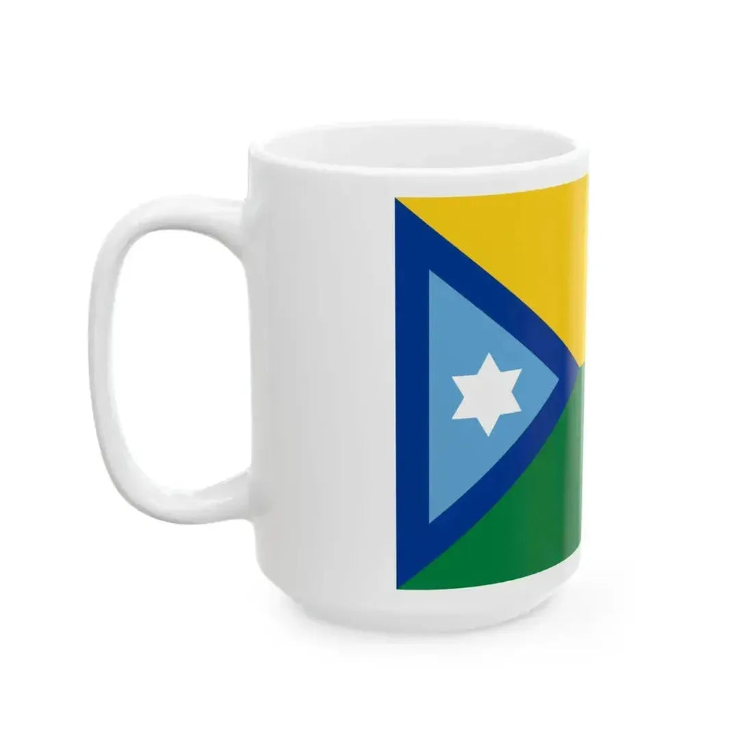 Flag of Guachapala (Ecuador) White Coffee Mug - Go Mug Yourself
