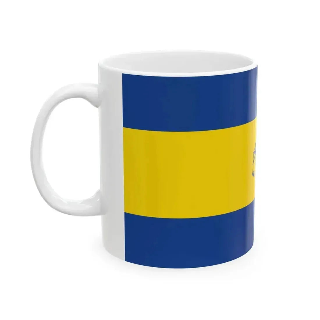 Flag of Guadalajara MX (Mexico) White Coffee Mug - Go Mug Yourself