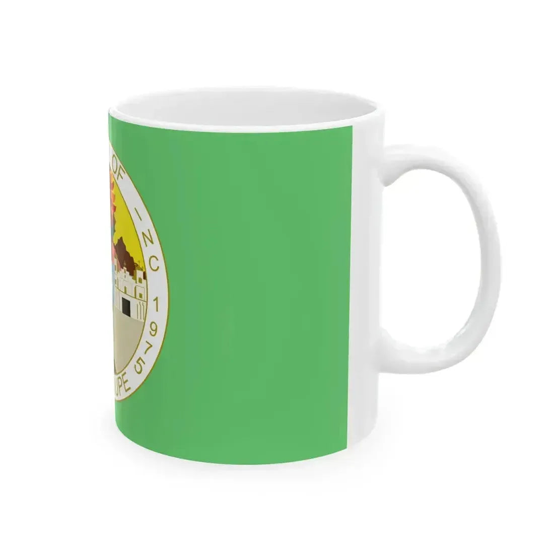 Flag of Guadalupe Arizona (United States) White Coffee Mug - Go Mug Yourself