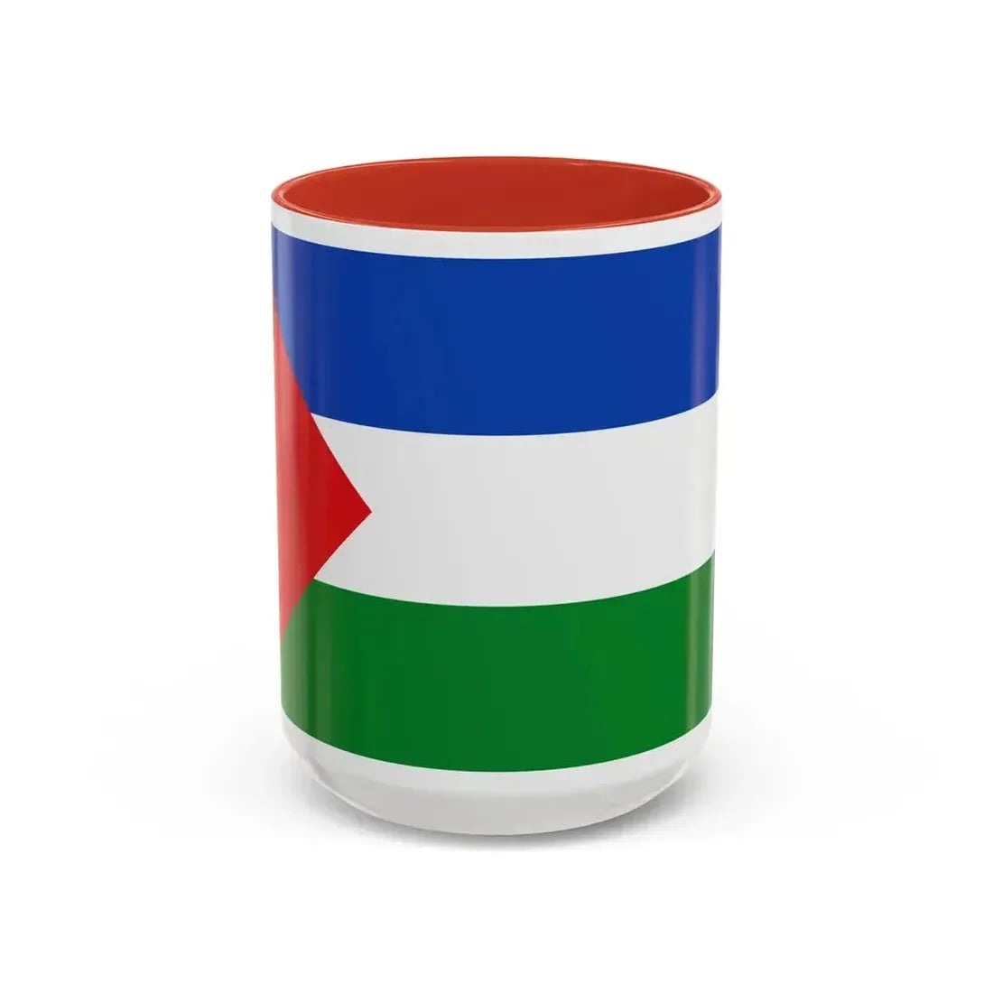 Flag of Guanacaste Province Costa Rica - Accent Coffee Mug 15oz Red - Go Mug Yourself