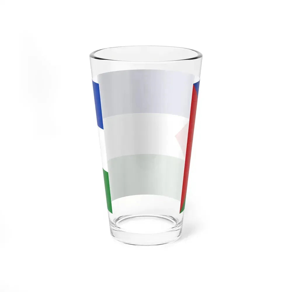 Flag of Guanacaste Province Costa Rica - Pint Glass 16oz - Go Mug Yourself