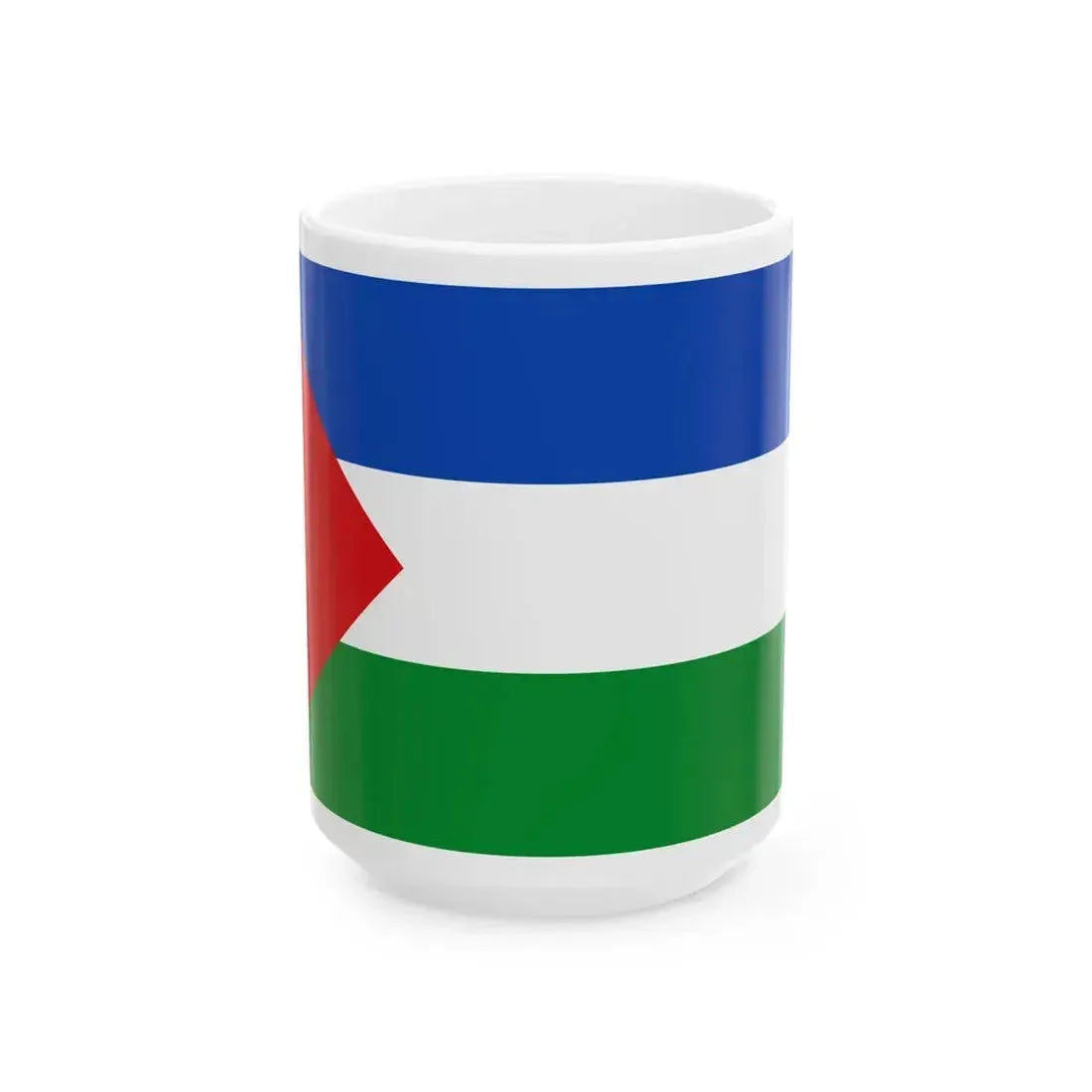 Flag of Guanacaste Province Costa Rica - White Coffee Mug 15oz - Go Mug Yourself