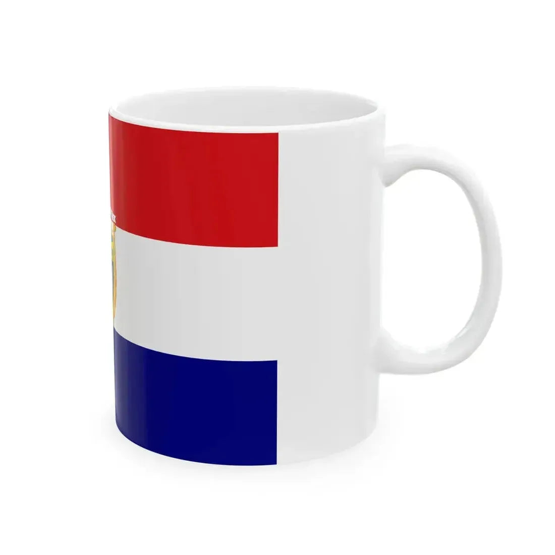 Flag of Guaranda (Ecuador) White Coffee Mug - Go Mug Yourself