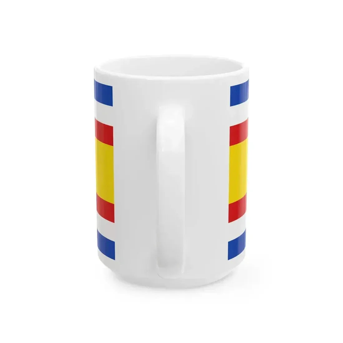 Flag of Guatemala 1858-1871 (Guatemala) White Coffee Mug - Go Mug Yourself