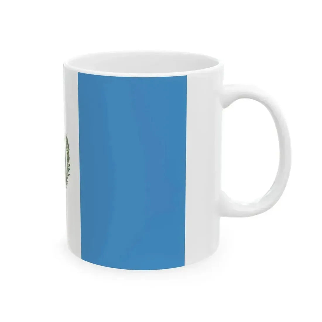 Flag of Guatemala 1968-1997 (Guatemala) White Coffee Mug - Go Mug Yourself