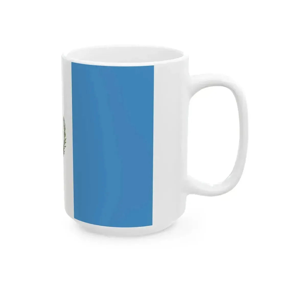 Flag of Guatemala 1968-1997 (Guatemala) White Coffee Mug - Go Mug Yourself