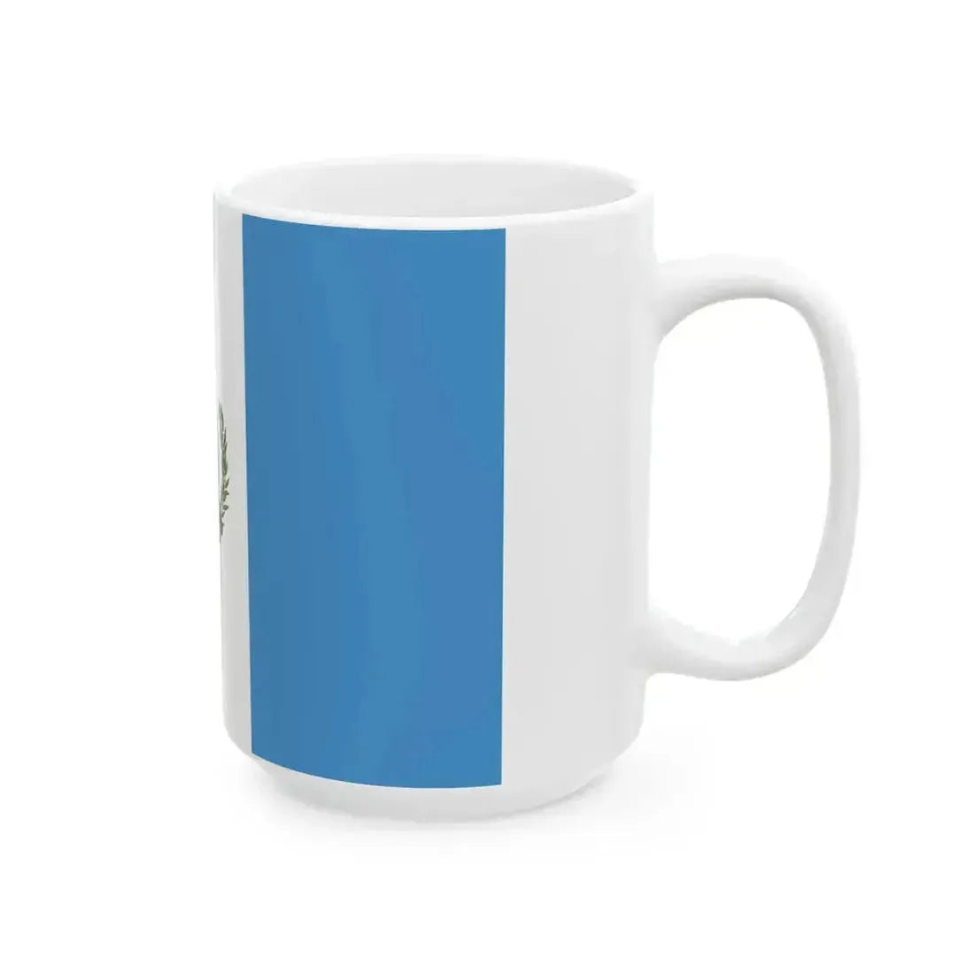 Flag of Guatemala 3-2 (Guatemala) White Coffee Mug - Go Mug Yourself
