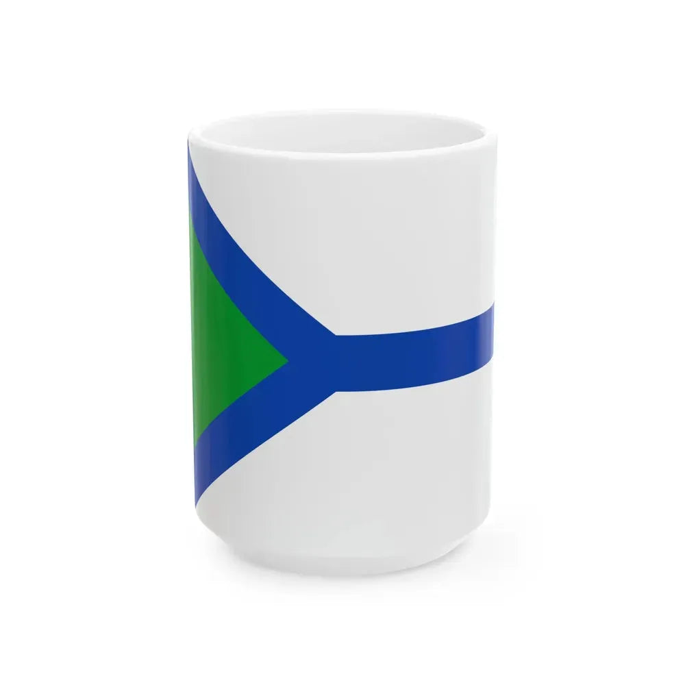 Flag of Guaviare pre-1991 (Colombia) White Coffee Mug 15oz - Go Mug Yourself