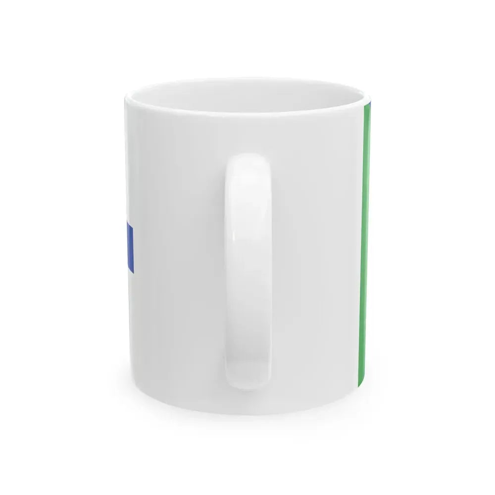 Flag of Guaviare pre-1991 (Colombia) White Coffee Mug - Go Mug Yourself