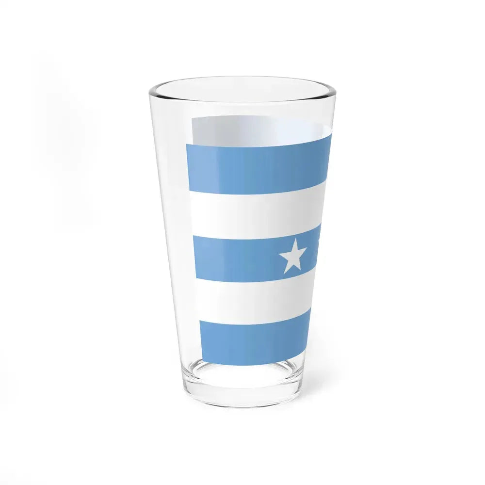 Flag of Guayaquil Ecuador - Pint Glass 16oz - Go Mug Yourself