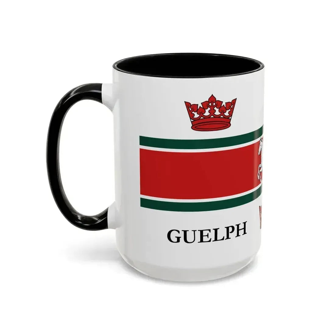 Flag of Guelph Canada - Accent Coffee Mug - Go Mug Yourself
