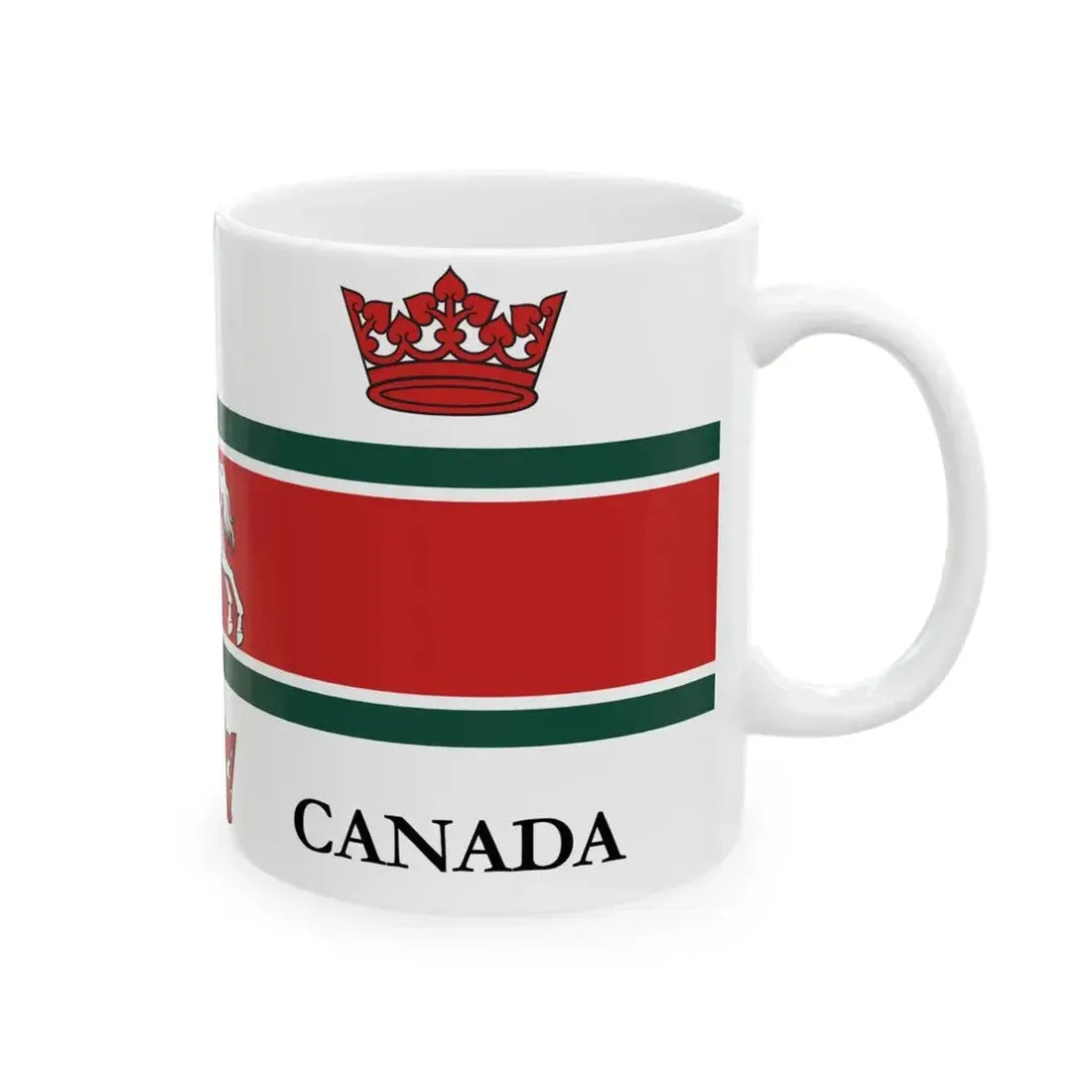 Flag of Guelph (Canada) White Coffee Mug - Go Mug Yourself