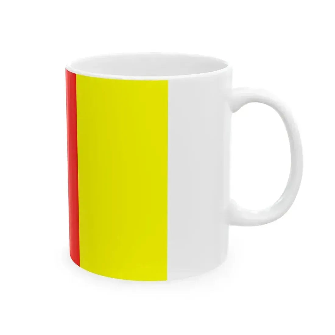 Flag of Guerlesquin (France) White Coffee Mug - Go Mug Yourself