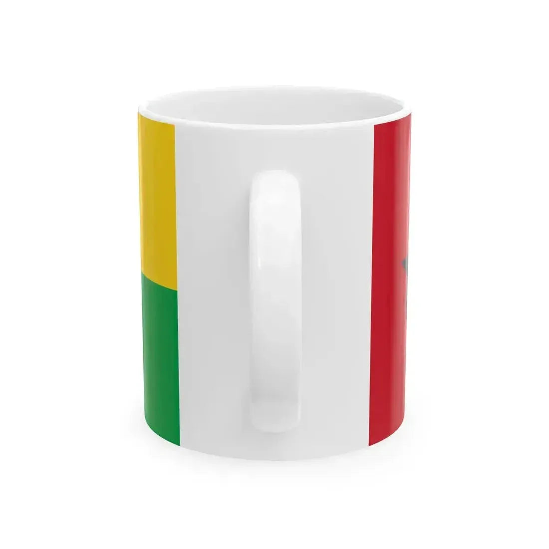 Flag of Guinea-Bissau (Guinea) White Coffee Mug - Go Mug Yourself