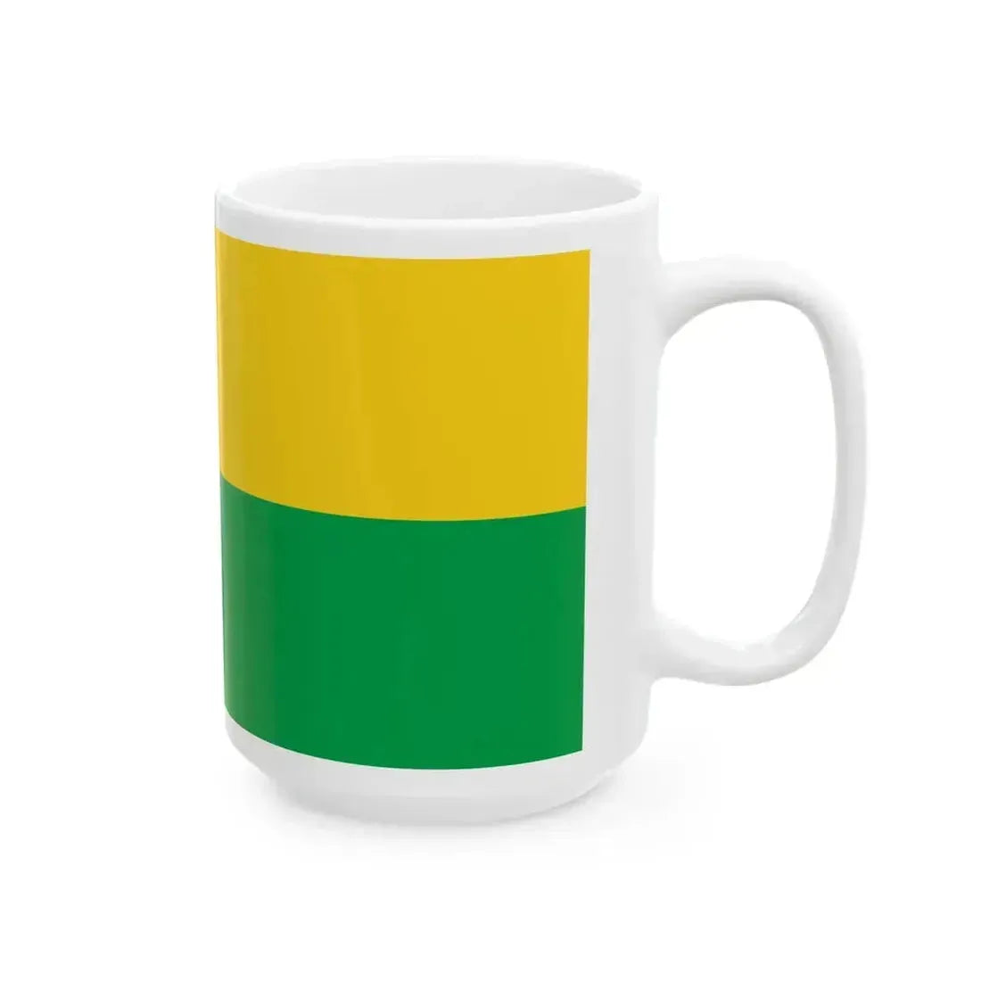 Flag of Guinea-Bissau (Guinea) White Coffee Mug - Go Mug Yourself