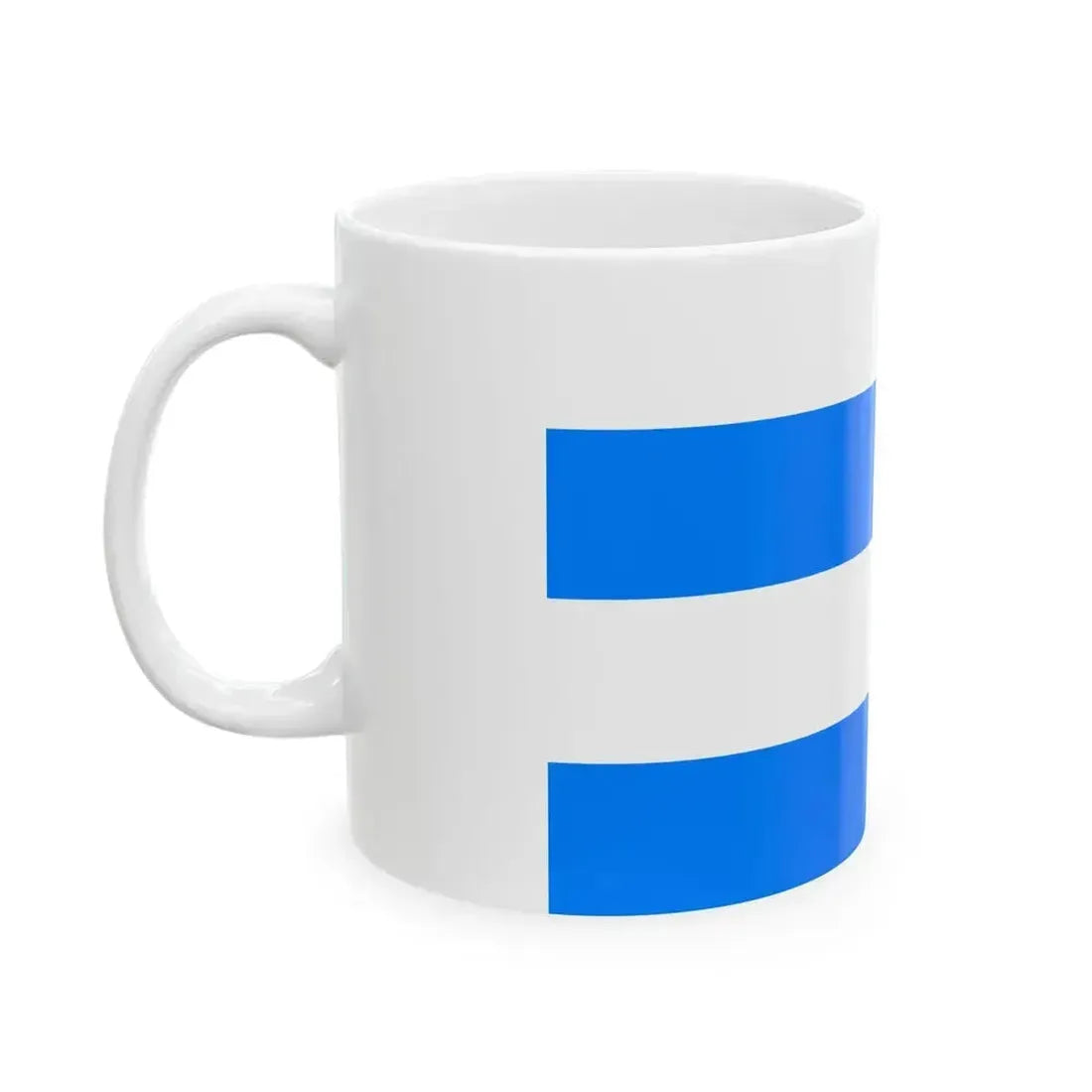 Flag of Guingamp (France) White Coffee Mug - Go Mug Yourself