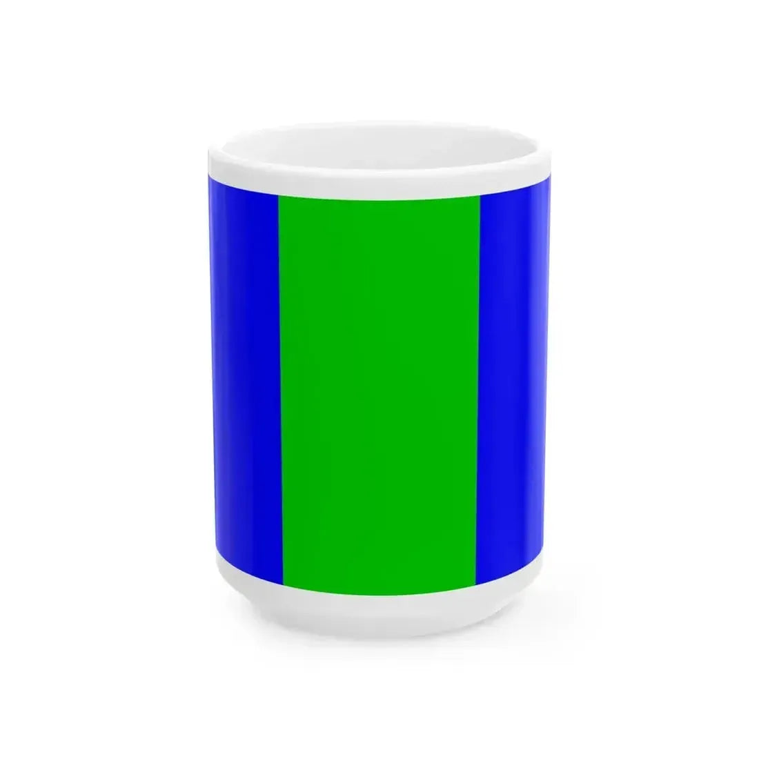 Flag of Gujan-Mestras (France) White Coffee Mug 15oz - Go Mug Yourself