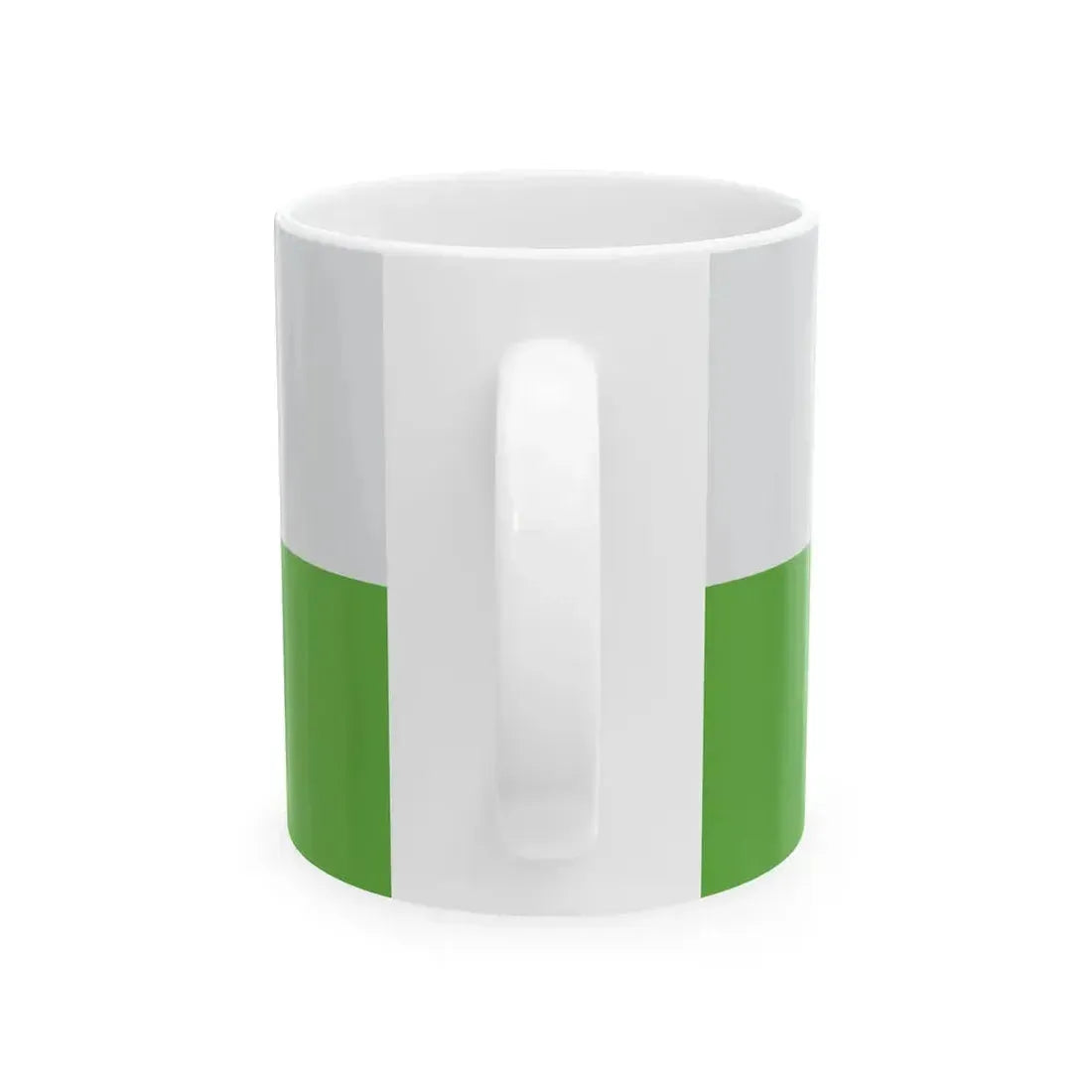 Flag of Gulbenes novads (Latvia) White Coffee Mug - Go Mug Yourself