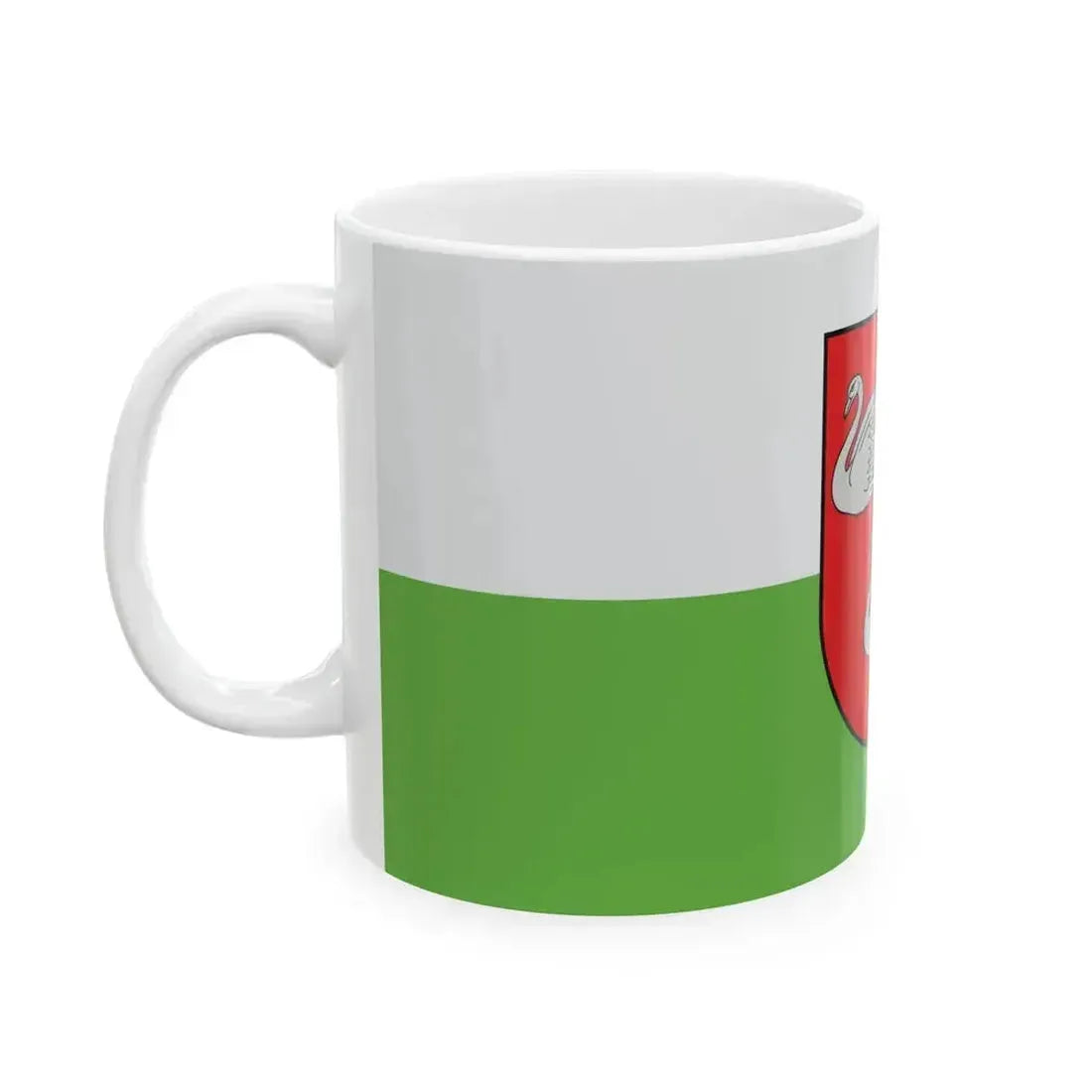 Flag of Gulbenes novads (Latvia) White Coffee Mug - Go Mug Yourself