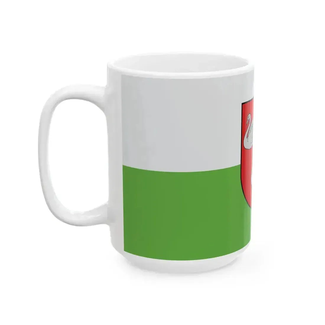 Flag of Gulbenes novads (Latvia) White Coffee Mug - Go Mug Yourself