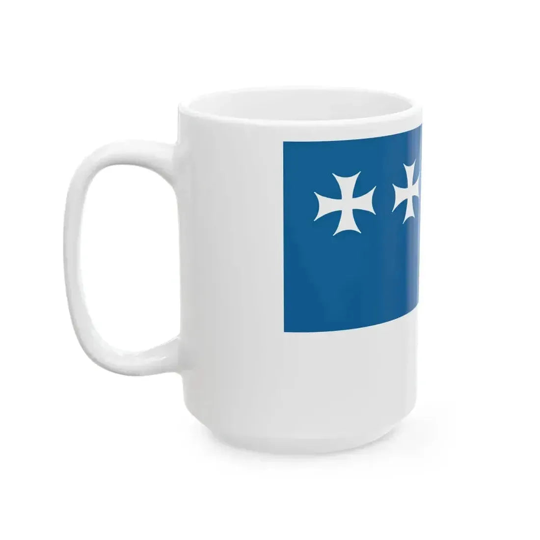 Flag of Gurjaani Municipality (Georgia) White Coffee Mug - Go Mug Yourself