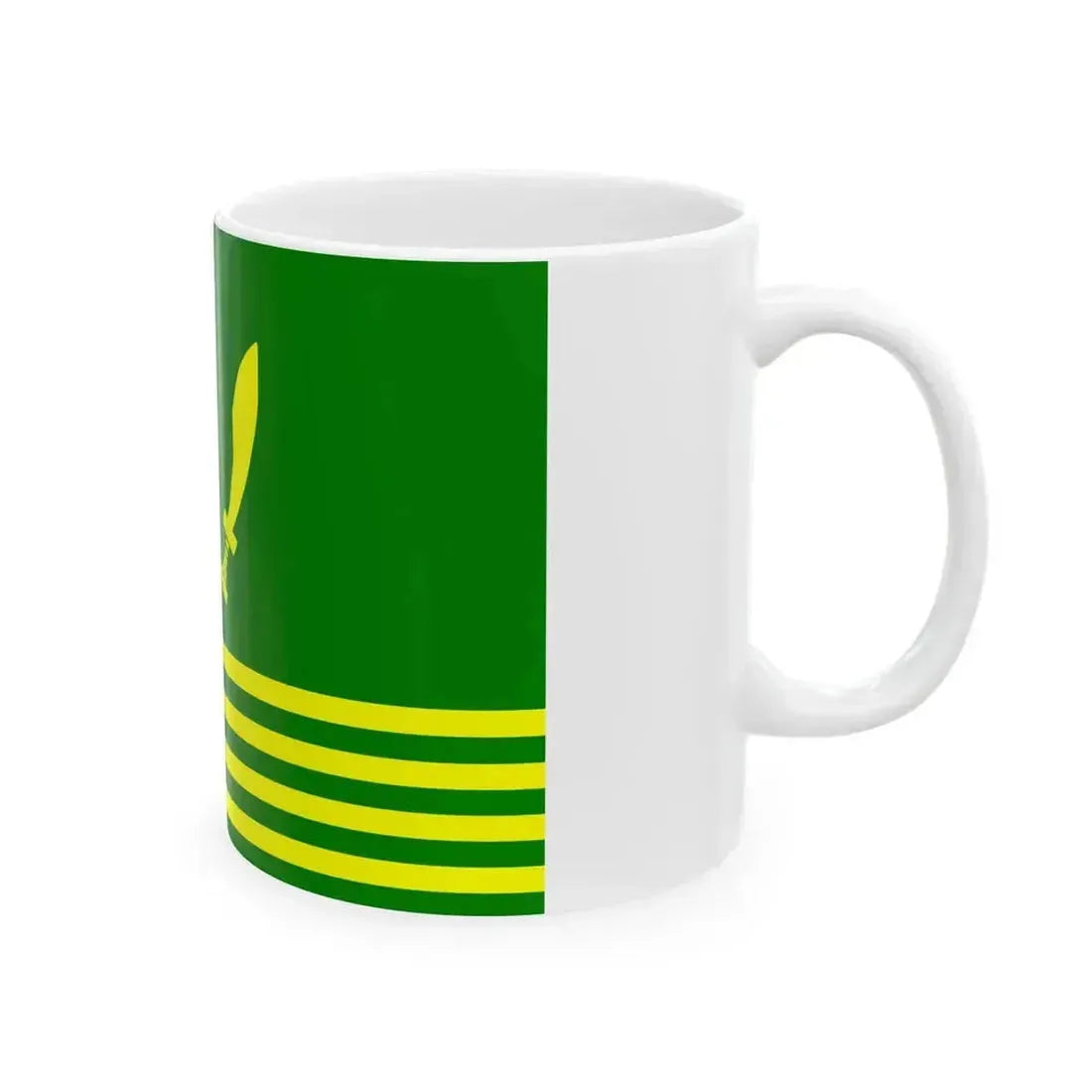Flag of Gurkhaland (India) White Coffee Mug - Go Mug Yourself