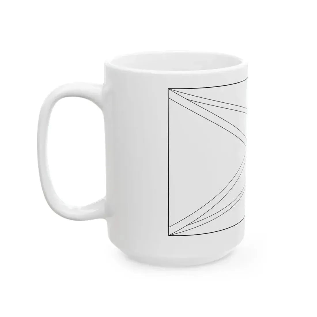 Flag of Guyana colouring page (Guyana) White Coffee Mug - Go Mug Yourself