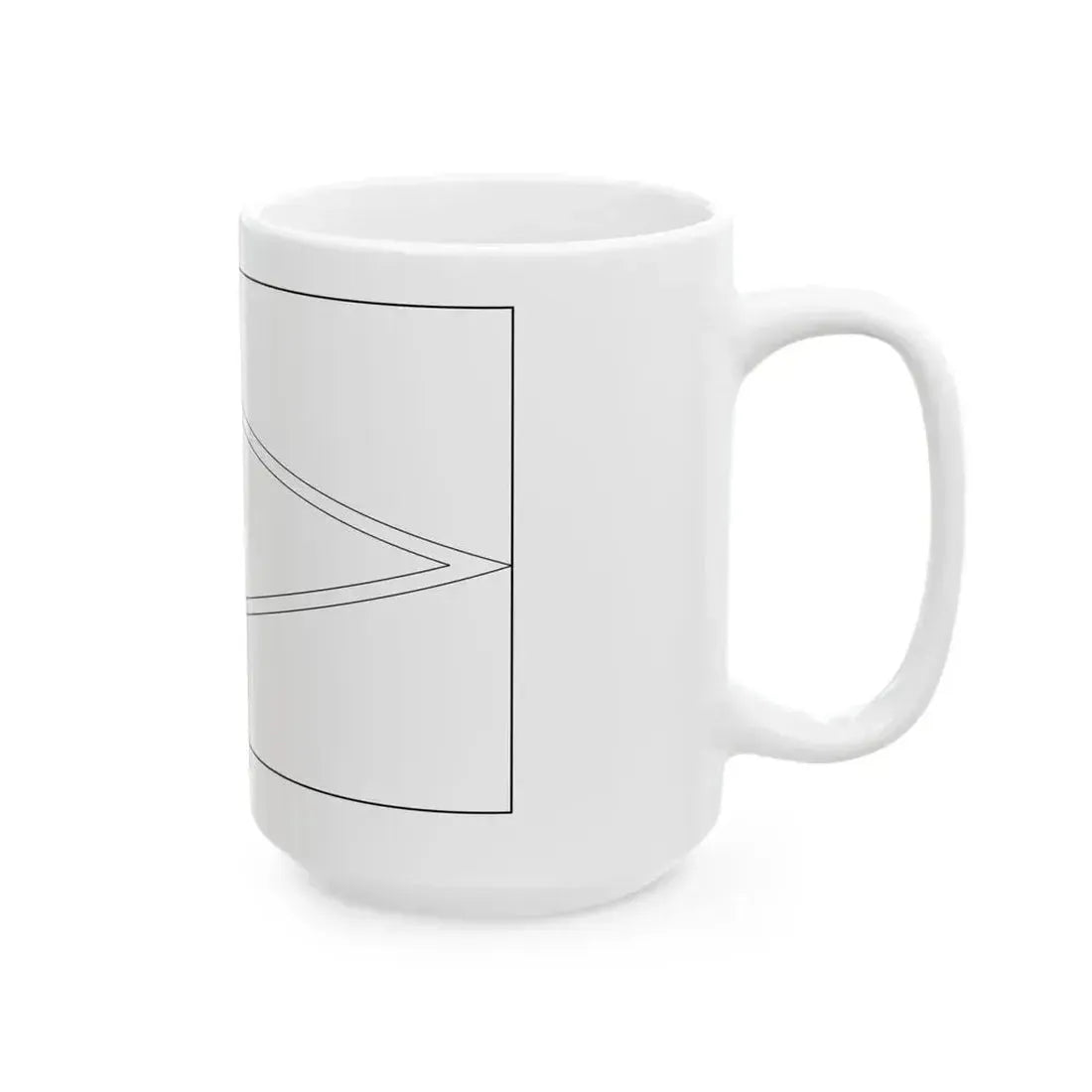 Flag of Guyana colouring page (Guyana) White Coffee Mug - Go Mug Yourself