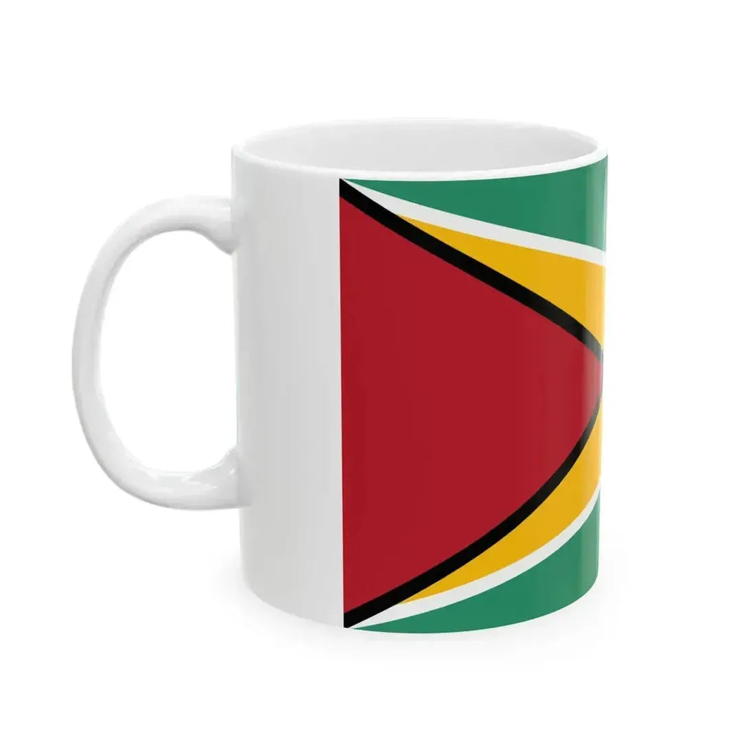 Flag of Guyana (Guyana) White Coffee Mug - Go Mug Yourself