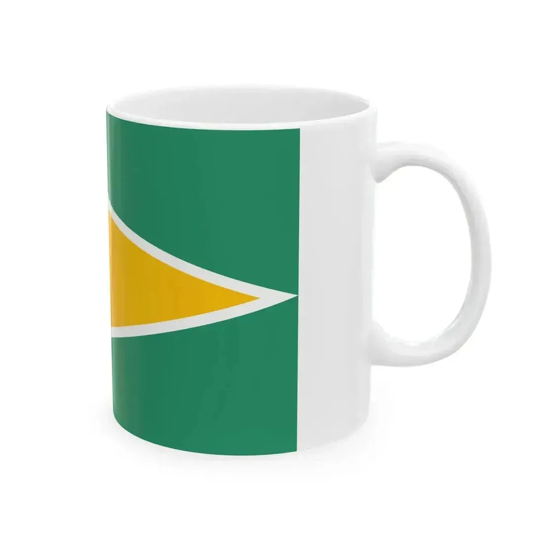 Flag of Guyana (Guyana) White Coffee Mug - Go Mug Yourself