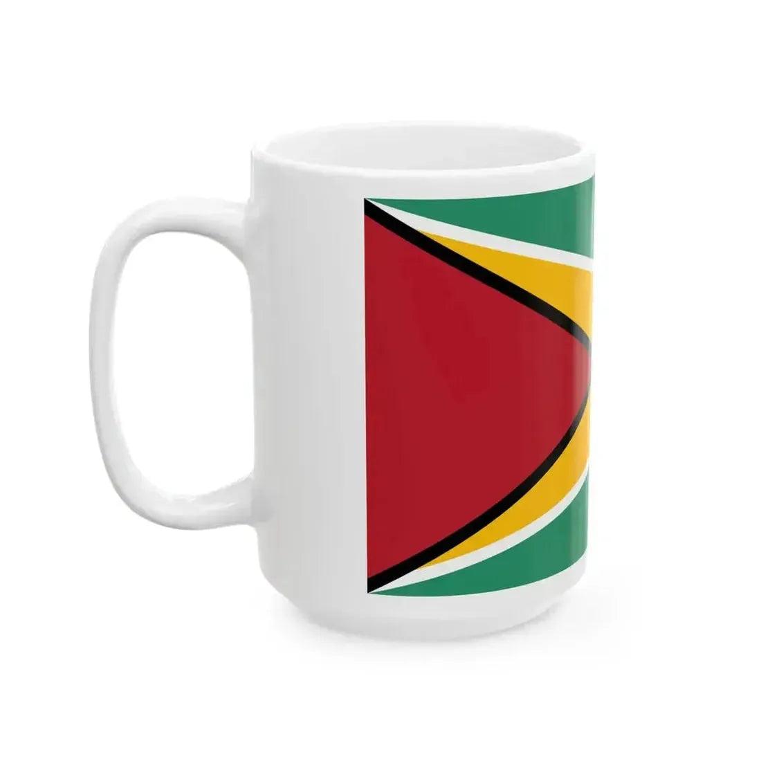 Flag of Guyana (Guyana) White Coffee Mug - Go Mug Yourself
