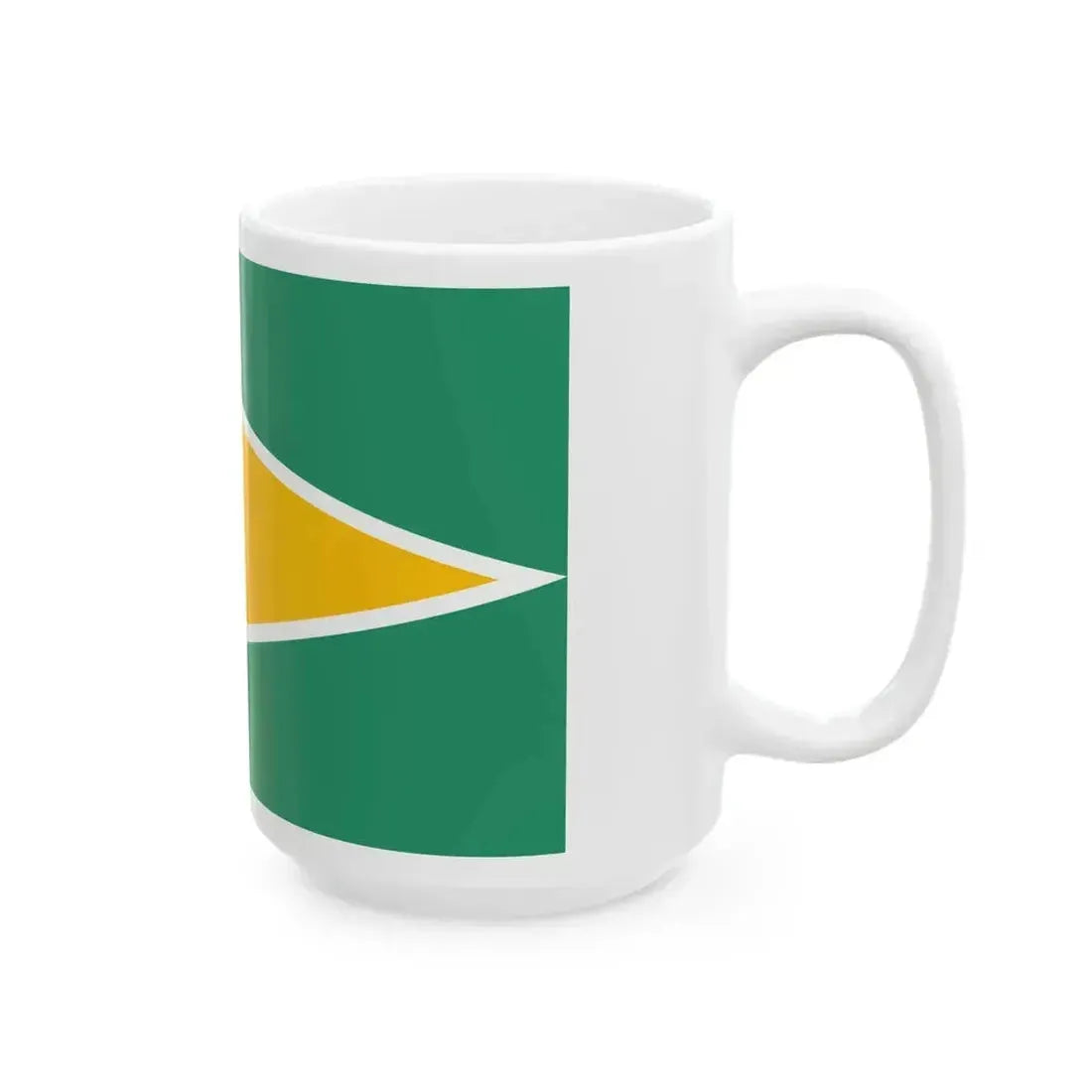 Flag of Guyana (Guyana) White Coffee Mug - Go Mug Yourself