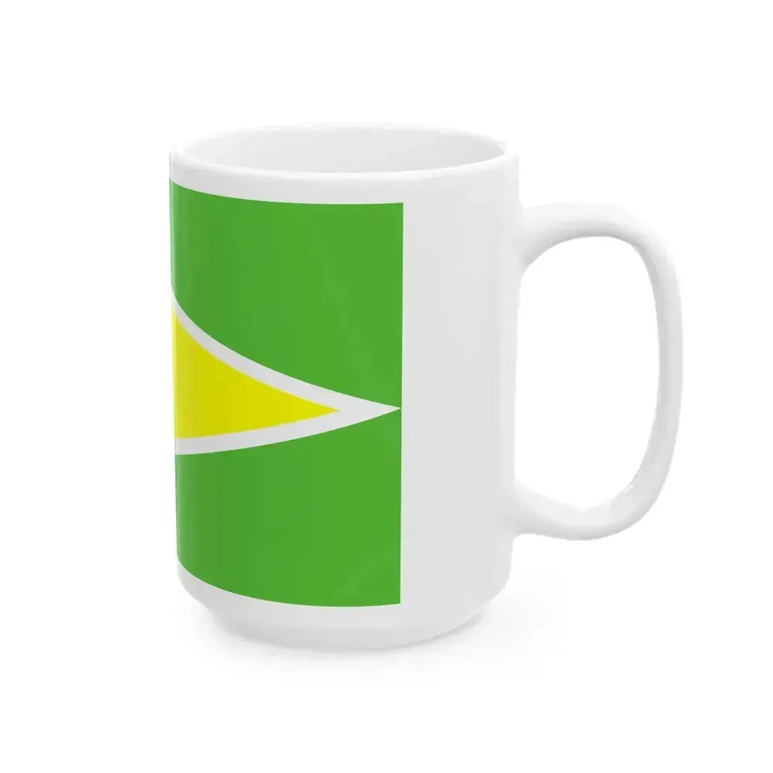 Flag of Guyana WFB 2000 (Guyana) White Coffee Mug - Go Mug Yourself