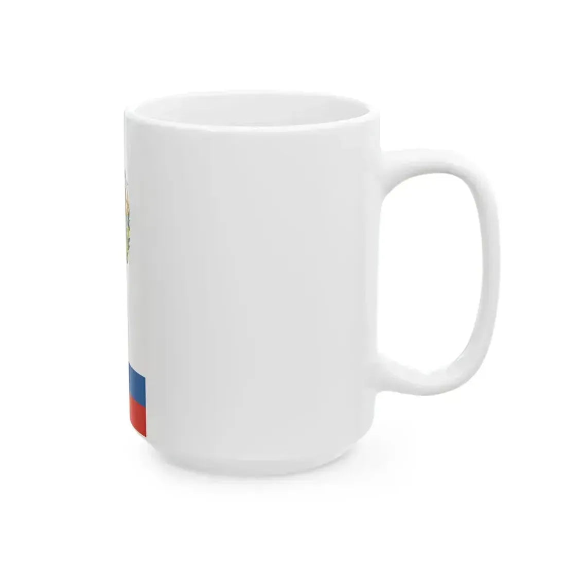 Flag of Gyenesdias vertical (Hungary) White Coffee Mug - Go Mug Yourself