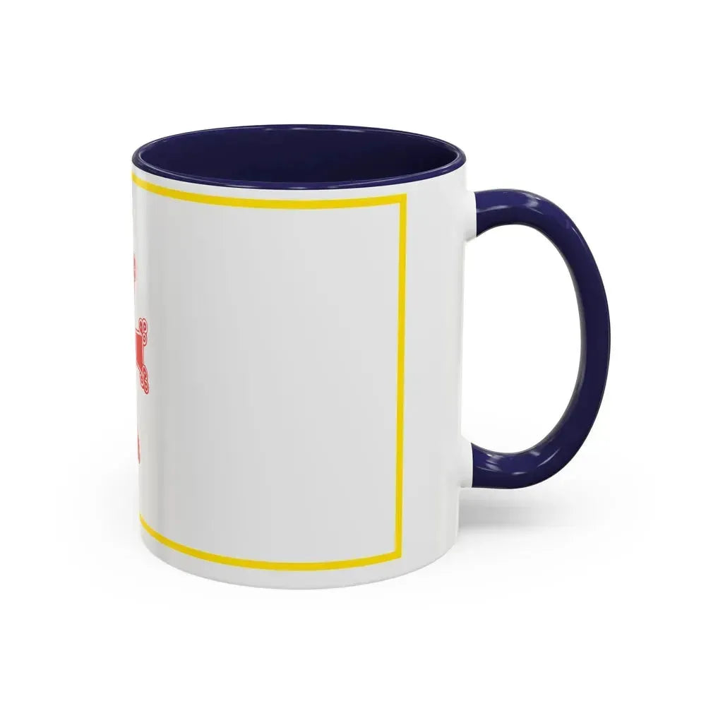Flag of Gyumri Armenia - Accent Coffee Mug - Go Mug Yourself