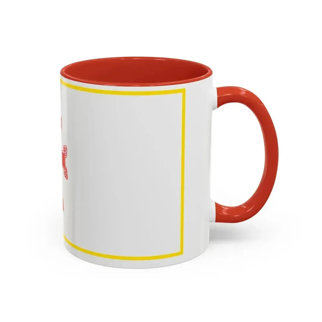 Flag of Gyumri Armenia - Accent Coffee Mug - Go Mug Yourself